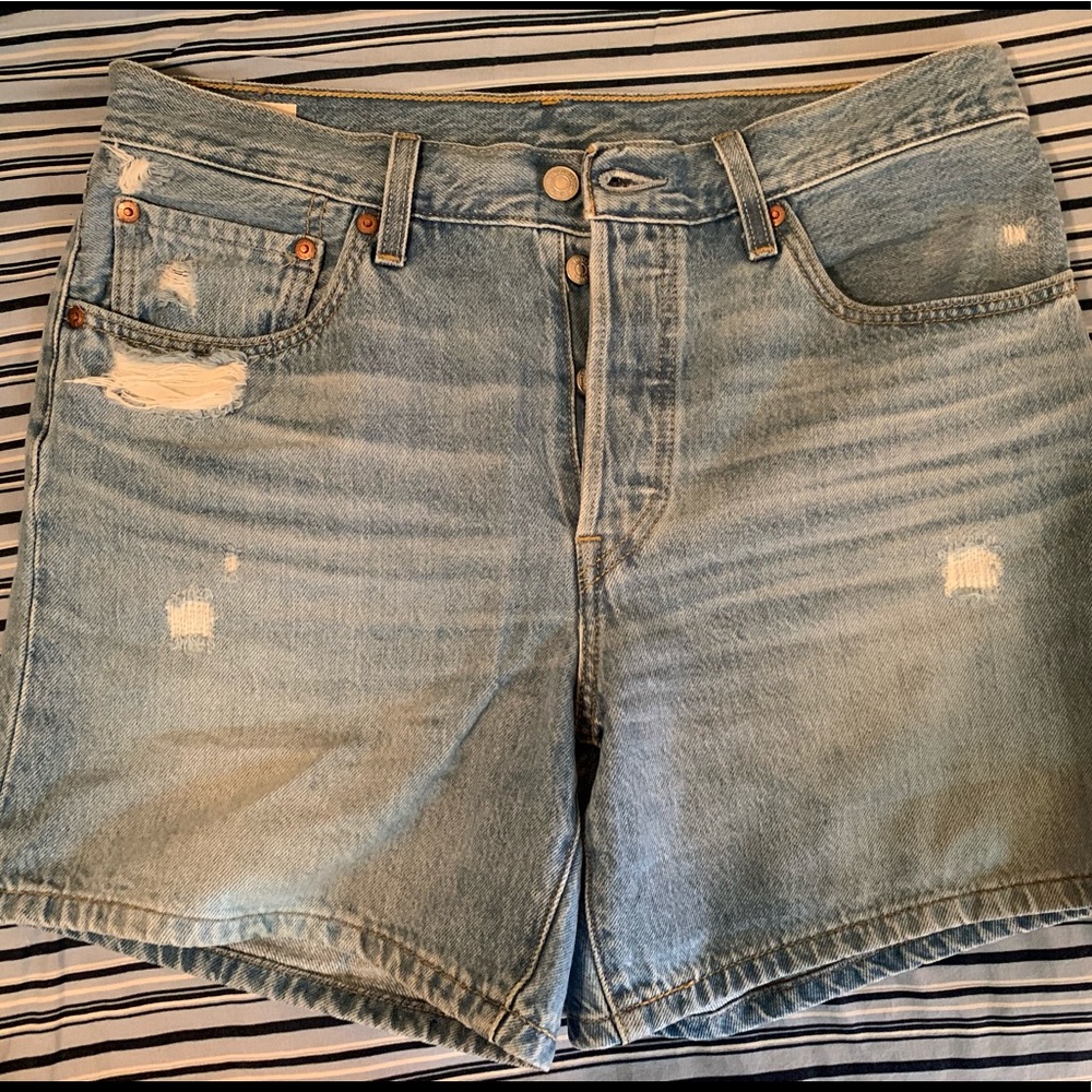 Levi’s 501 Long Shorts